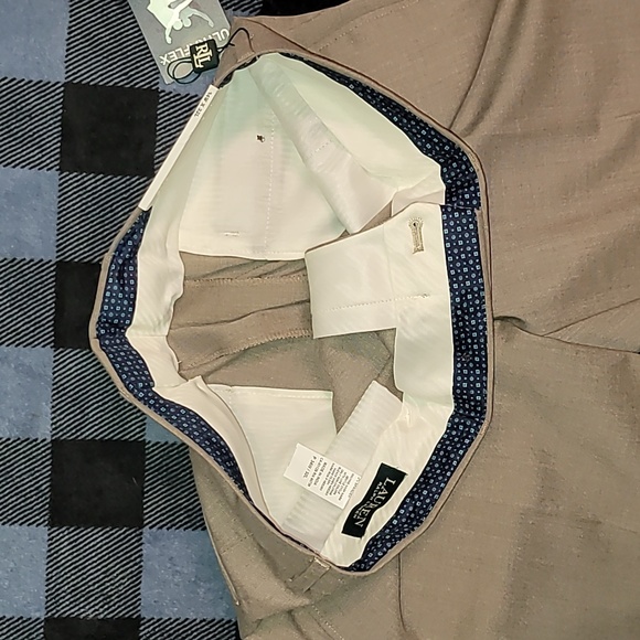 New With Tags. Lauren Ralph Lauren. Ultraflex slacks. Men's size w34 l32 - Picture 15 of 15